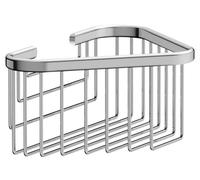 Duravit Karree - Étagère en fil métallique d'angle, chrome 0099731000