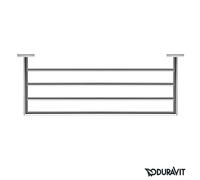 Duravit Karree Tablette pour serviette de toilette, 0099621000,