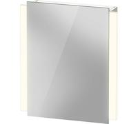 Duravit Ketho.2 armoire de toilette, version Better, éclairage LED, 1 porte, charnières à gauche, 600x700x157mm, prise E, K27135L00001000, Exécution: sans éclairage du lavabo