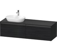 Duravit Duravit Meuble sous lavabo Ketho.2 160x55 cm, G gauche, blanc œuf, 2 tiroirs, suspendu Quantité:1
