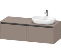 Duravit Ketho.2 Meuble avec plan de toilette, K24888R43430000,