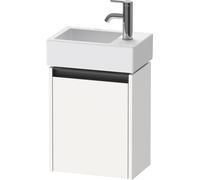 Duravit Ketho.2 bâti-support de lavabo suspendu, 1 porte, charnière à gauche, 364x440x238mm, pour Vero Air 072438, K25071L18180000, Couleur: Décor blanc mat
