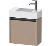 Duravit Ketho.2 bâti-support de lavabo suspendu, 1 porte, charnière à gauche, 484x440x238mm, pour Vero Air 072450, K25072L75750000, Couleur: Décor lin mat