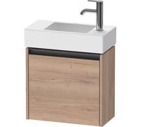 Duravit Ketho.2 bâti-support de lavabo suspendu, 1 porte, charnière à gauche, 484x440x238mm, pour Vero Air 072450, K25072L55550000