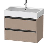 Duravit Duravit Meuble sous lavabo Ketho.2 78,4x46cm, blanc, 2 tiroirs, suspendu Quantité:1