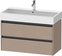 Duravit Ketho.2 bâti-support de lavabo suspendu, 2 tiroirs, 984x440x460mm, pour Vero Air 235010, K25278075750000