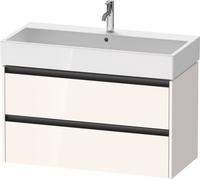 Duravit Ketho.2 bâti-support de lavabo suspendu, 2 tiroirs, 984x440x460mm, pour Vero Air 235010, K25278022220000