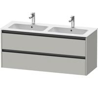 Duravit Ketho.2 bâti-support lavabo suspendu, 2 tiroirs, 1280x550x480mm, pour ME by Starck 233613, K25266007070000