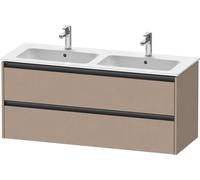 Duravit Ketho.2 bâti-support lavabo suspendu, 2 tiroirs, 1280x550x480mm, pour ME by Starck 233613, K25266075750000