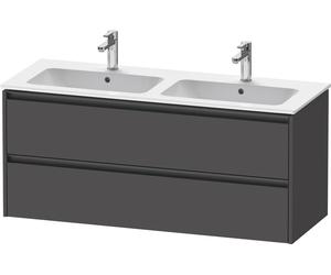 Duravit Ketho.2 bâti-support lavabo suspendu, 2 tiroirs, 1280x550x480mm, pour ME by Starck 233613, K25266049490000