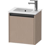 Duravit Ketho.2 bâti-support pour lavabo suspendu, 1 porte, charnière à gauche, 410x440x292mm, K25060L75750000