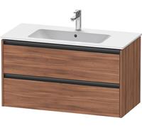 Duravit Ketho.2 bâti-support pour lavabo suspendu, 2 tiroirs, 1010x550x480mm, pour ME by Starck 233610, K25264079790000