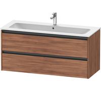 Duravit Ketho.2 bâti-support pour lavabo suspendu, 2 tiroirs, 1210x550x480mm, pour ME by Starck 233612,236112, K25265079790000