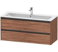 Duravit Ketho.2 bâti-support pour lavabo suspendu, 2 tiroirs, 1210x550x480mm, pour ME by Starck 233612,236112, K25265079790000