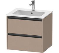 Duravit Ketho.2 bâti-support pour lavabo suspendu, 2 tiroirs, 610x550x480mm, pour ME by Starck 233663, K25262075750000