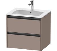 Duravit Ketho.2 bâti-support pour lavabo suspendu, 2 tiroirs, 610x550x480mm, pour ME by Starck 233663, K25262043430000