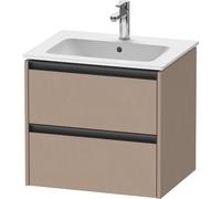 Duravit Ketho.2 bâti-support pour lavabo suspendu, 2 tiroirs, 610x550x480mm, pour ME by Starck 233663, K25262075750000