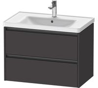 Duravit Ketho.2 bâti-support pour lavabo suspendu, 2 tiroirs, 784x549x455mm, pour D-Neo 236780, K25283080800000