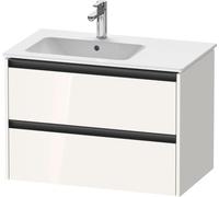 Duravit Ketho.2 bâti-support pour lavabo suspendu, 2 tiroirs, 810x549x480mm, pour ME by Starck position du lavabo à gauche 234583, K25267022220000