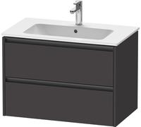 Duravit Ketho.2 bâti-support pour lavabo suspendu, 2 tiroirs, 810x550x480mm, pour ME by Starck 233683, K25263080800000