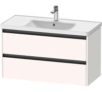 Duravit Ketho.2 bâti-support pour lavabo suspendu, 2 tiroirs, 984x549x455mm, pour D-Neo 236710, K25284084840000