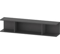 Duravit Ketho.2 étagère murale, 150x800x170mm, 3 compartiments ouverts, K21208049490000, Couleur: Décor graphite mat