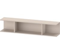Duravit Ketho.2 étagère murale, 150x800x170mm, 3 compartiments ouverts, K21208091910000, Couleur: DÃ©cor taupe mat