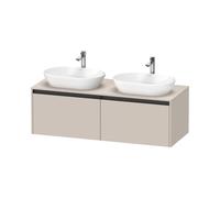 Duravit Ketho.2 Meuble avec plan de toilette, K24888B91910000,