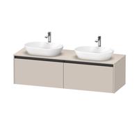 Duravit Ketho.2 Meuble avec plan de toilette, K24889B91910000,