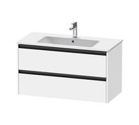 Duravit Ketho.2 bâti-support pour lavabo suspendu, 2 tiroirs, 1010x550x480mm, pour ME by Starck 233610, K25264084840000