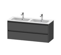 Duravit Ketho.2 bâti-support lavabo suspendu, 2 tiroirs, 1280x550x480mm, pour ME by Starck 233613, K25266049490000