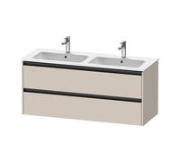 Duravit Ketho.2 bâti-support lavabo suspendu, 2 tiroirs, 1280x550x480mm, pour ME by Starck 233613, K25266091910000