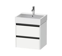Duravit Ketho.2 bâti-support de lavabo suspendu, 2 tiroirs, 584x440x460mm, pour Vero Air 235060, K25275018180000