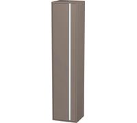 Duravit armoire haute Ketho KT1255L4343 400×1800×360, 1 porte gauche, basalte mat