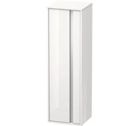 Duravit Ketho Armoires mi-hautes 400x1320x360 mm, 1 porte, charnières à gauche, KT1257L2222, Couleur: Décor blanc brillant