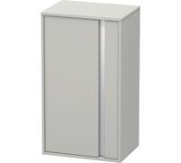 Duravit Ketho Armoires mi-hautes, 500x880x360 mm, 1 porte, charnières à gauche, KT1266L0707, Couleur: Décor gris béton mat