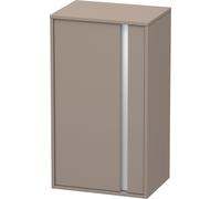 Duravit Ketho Armoires mi-hautes, 500x880x360 mm, 1 porte, charnières à gauche, KT1266L4343, Couleur: Décor basalte mat