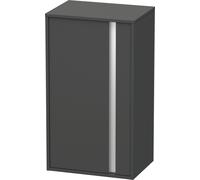 Duravit Ketho Armoires mi-hautes, 500x880x360 mm, 1 porte, charnières à gauche, KT1266L4949, Couleur: Décor graphite mat