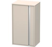 Duravit Ketho Armoires mi-hautes, 500x880x360 mm, 1 porte, charnières à gauche, KT1266L9191, Couleur: Décor taupe mat
