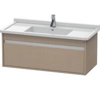 Duravit Ketho bâti-support de lavabo suspendu, 1000x410x455 mm, 1 tiroir, pour lavabos Starck 3 030410, KT666507575, Couleur: Décor en lin