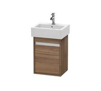 Duravit Ketho bâti-support de lavabo suspendu, 400x550x320 mm, 1 porte, charnières à droite, pour lave-mains Vero 070445, KT6630R7979, Couleur: Décor noyer naturel