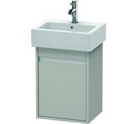 Duravit Meuble sous-vasque Ketho KT6630R0707 400x550x320 mm 1 porte à droite Décor gris béton mat