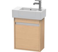 Duravit Ketho bâti-support de lavabo suspendu, 450x550x225 mm, 1 porte, charnières à gauche, pour lave-mains Vero 070350, KT6629R3030