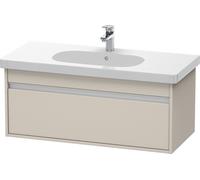 Ketho Duravit vasque KT666809191 100 x 45,5 cm, Taupe , 2000 coulissant, suspendu