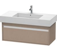 Duravit Ketho bâti-support lavabo suspendu, 1000x410x455 mm, 1 tiroir, pour lavabos Vero 032910, KT669107575