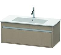 Duravit Ketho bâti-support lavabo suspendu, 1000x410x475 mm, 1 tiroir, pour ME by Starck 233610, KT642007575, Couleur: Décor en lin