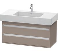 Duravit Ketho bâti-support lavabo suspendu, 1000x480x455 mm, 2 tiroirs, pour lavabos Vero 032910, KT664104343