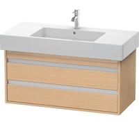 Duravit Ketho bâti-support lavabo suspendu, 1000x480x455 mm, 2 tiroirs, pour lavabos Vero 032910, KT664103030