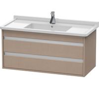 Duravit Ketho bâti-support lavabo suspendu, 1000x480x455 mm, 2 tiroirs, pour Starck 3 030410, KT664507575