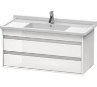 Duravit Ketho bâti-support lavabo suspendu, 1000x480x455 mm, 2 tiroirs, pour Starck 3 030410, KT664509191